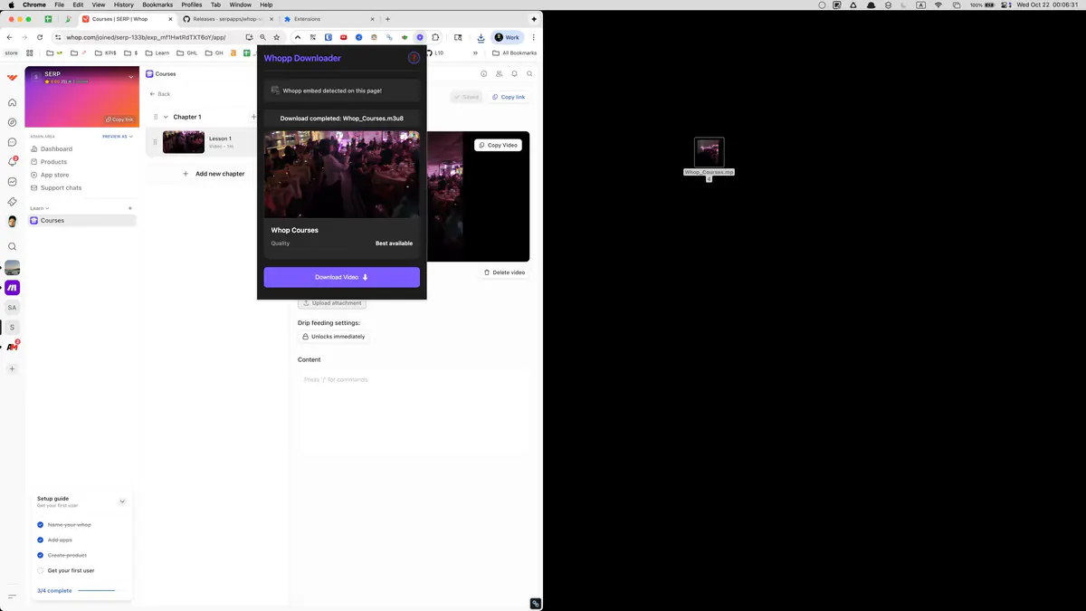 Whop Video Downloader screenshot 5